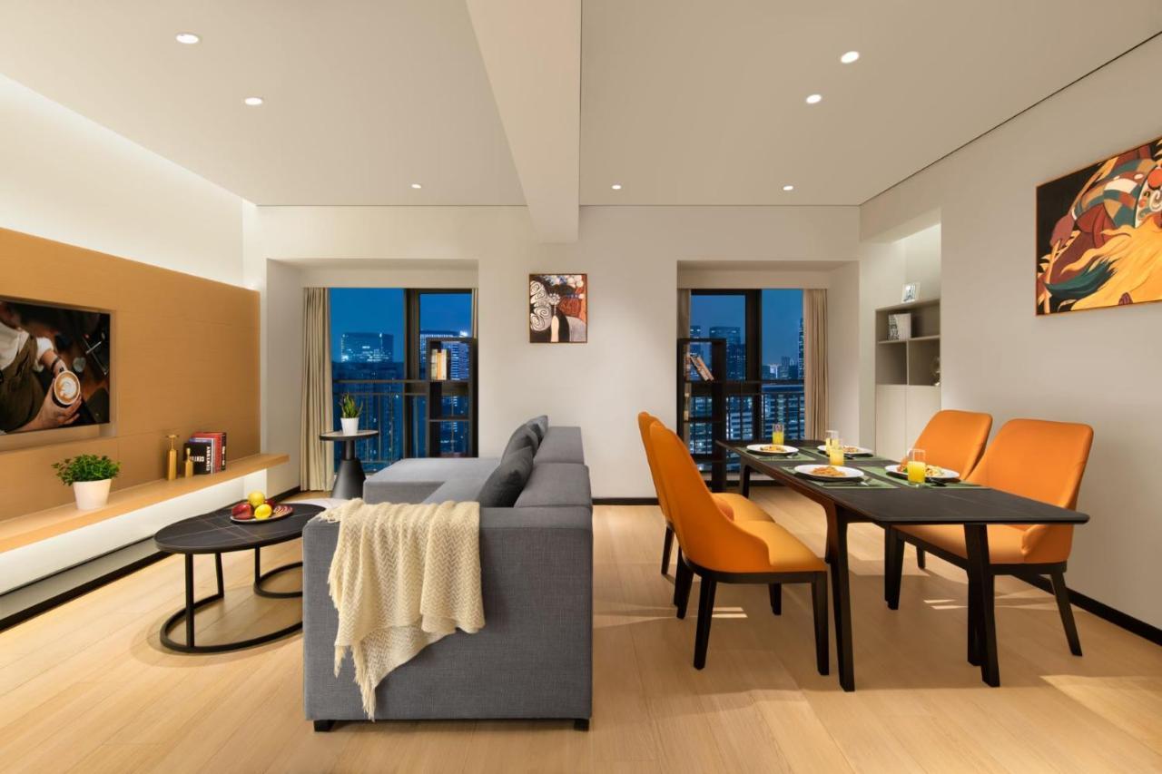Aparthotel Citadines Gaoxin Chengdu Esterno foto