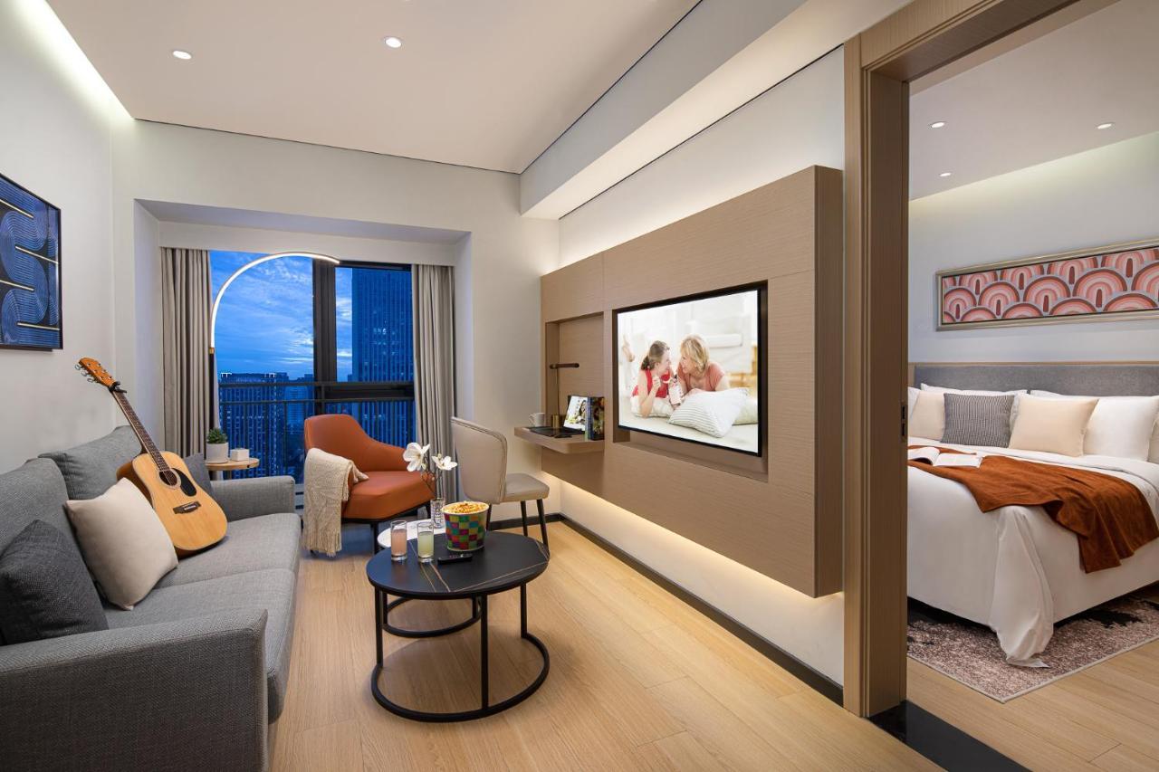 Aparthotel Citadines Gaoxin Chengdu Esterno foto