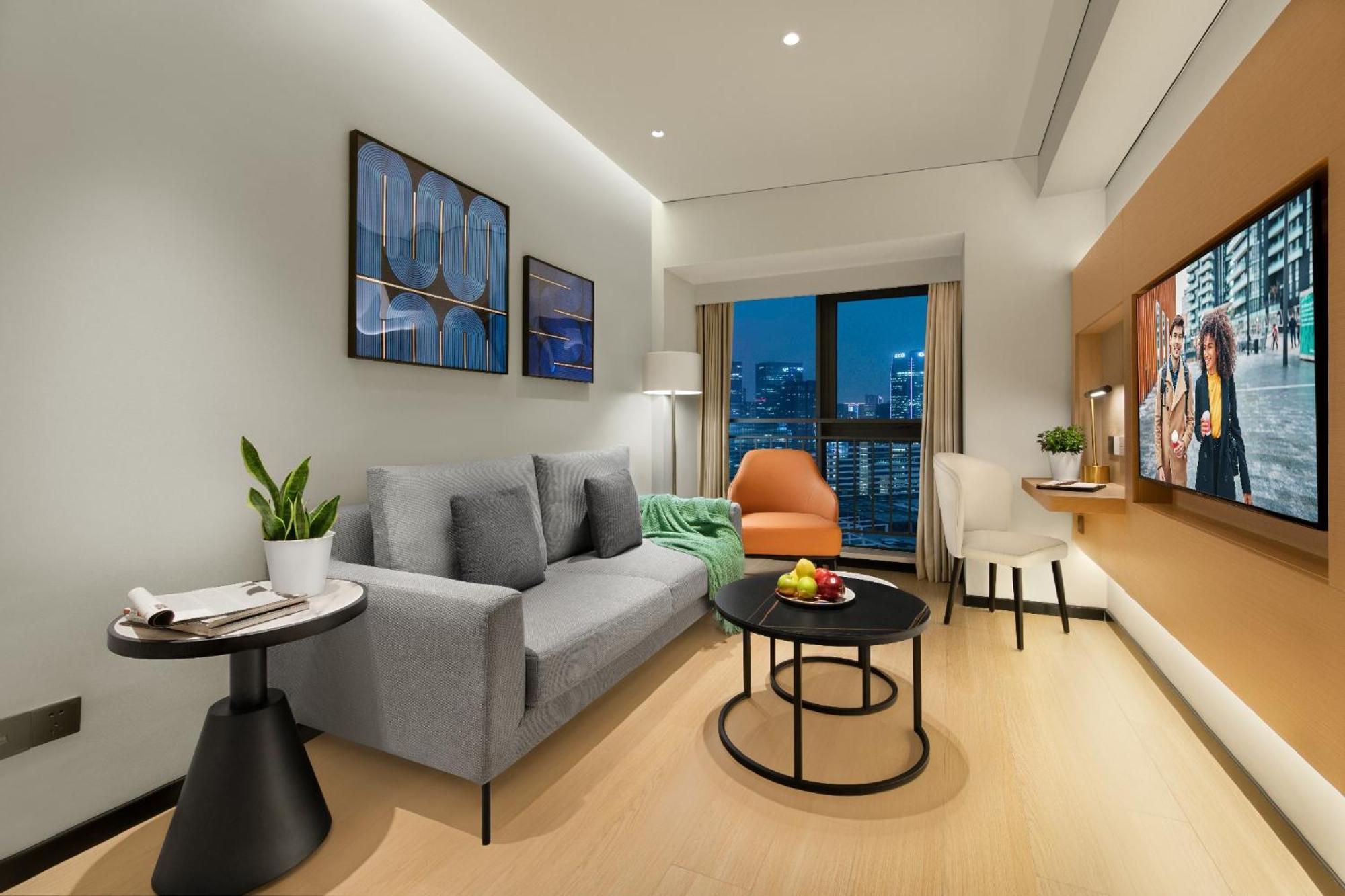 Aparthotel Citadines Gaoxin Chengdu Esterno foto